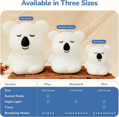 Breathing Pal 'Bonnie'- Mindfulness Breathing Light, Guided Visual Meditation Breathing Light, Anxiety Relief Items for Calm down Corner/Meditation/Sleep for Adult&Kid