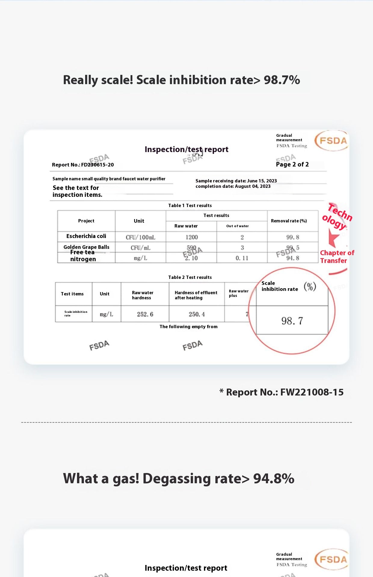 Small Water Purifier Faucet Front Purification Tap Filter
