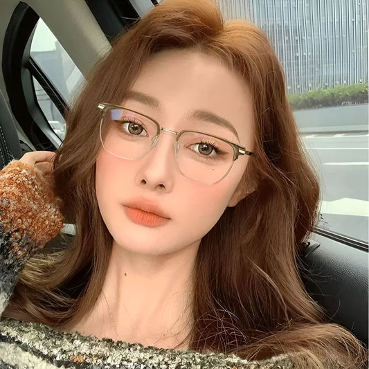 Bluelight Glasses Mens,Clear Visual Effect Bluelight Glasses Mens,Lightweight Material Computer Glasses,Touhui,