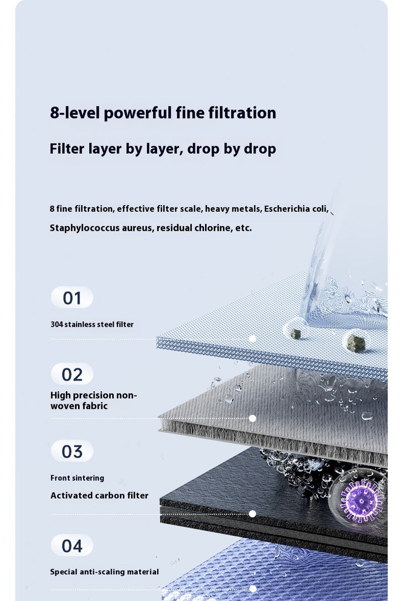 Small Water Purifier Faucet Front Purification Tap Filter