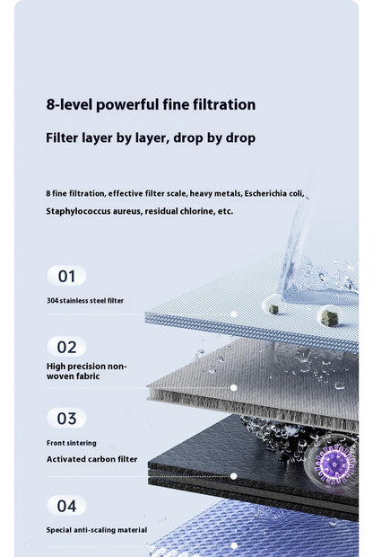 Small Water Purifier Faucet Front Purification Tap Filter