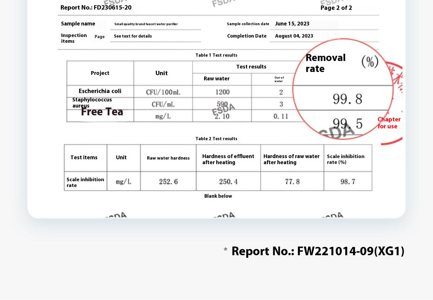 Small Water Purifier Faucet Front Purification Tap Filter