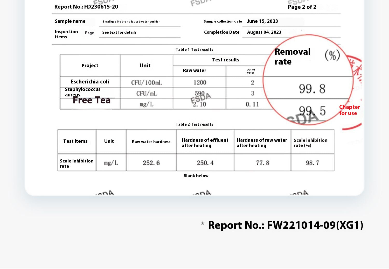 Small Water Purifier Faucet Front Purification Tap Filter