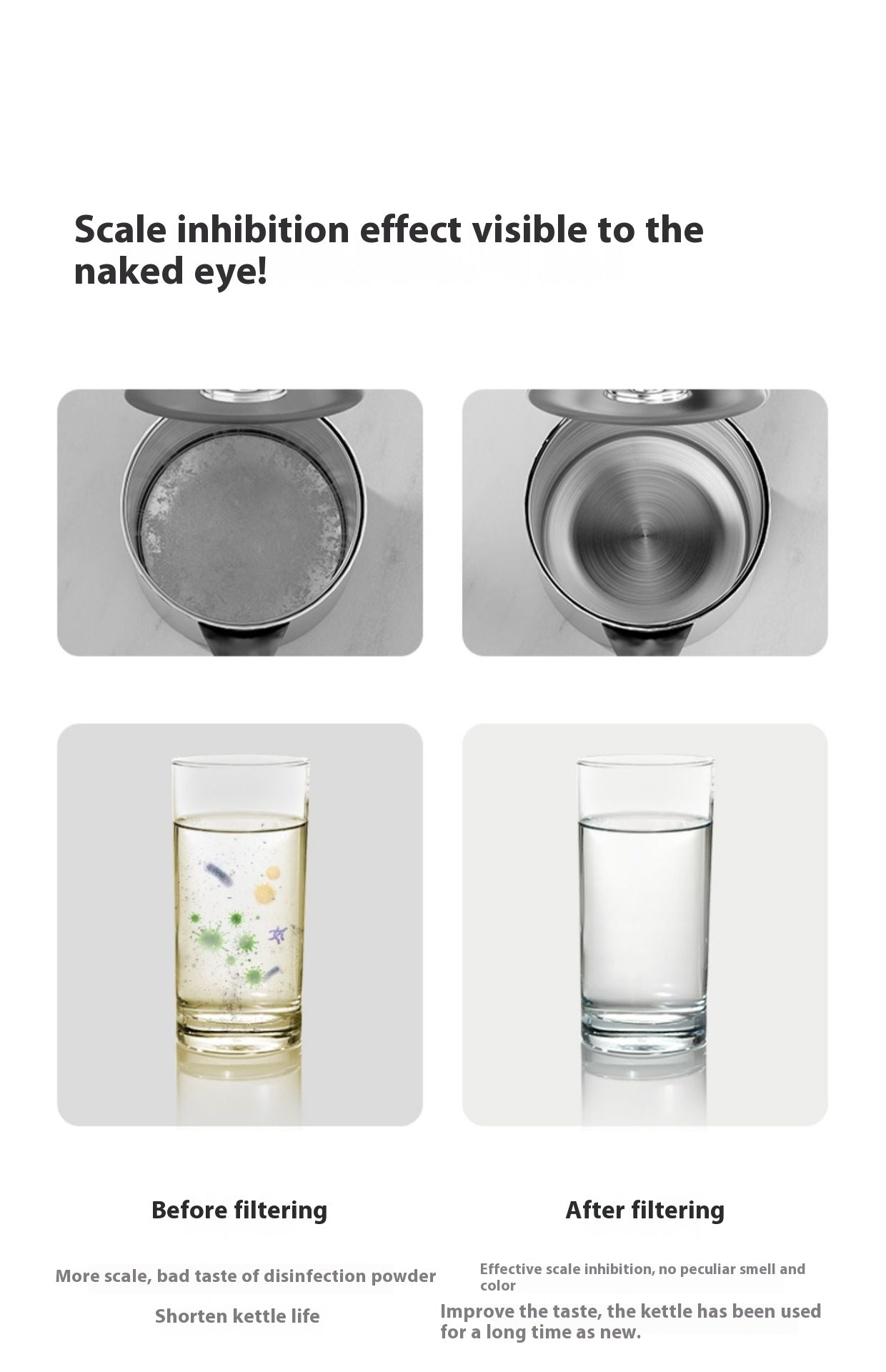 Small Water Purifier Faucet Front Purification Tap Filter