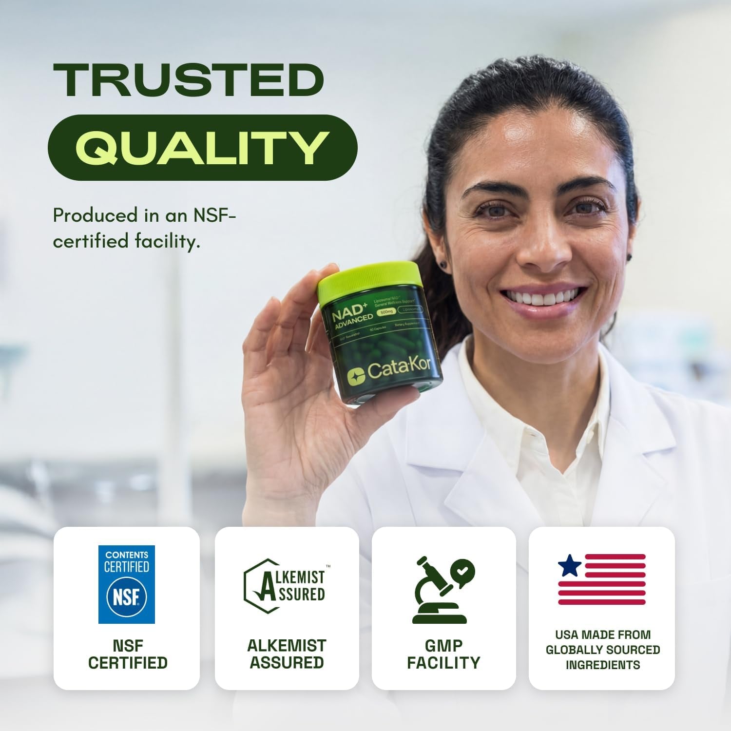 Liposomal NAD Supplement with Resveratrol – NMN Supplement Alternative – Third-Party Tested – 30-Day Supply – Advanced NAD+ Resveratrol